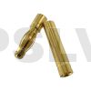 Q-C-0020   Quantum Φ4.0 mm Gold Plated Bullet Connectors Easy Solder  